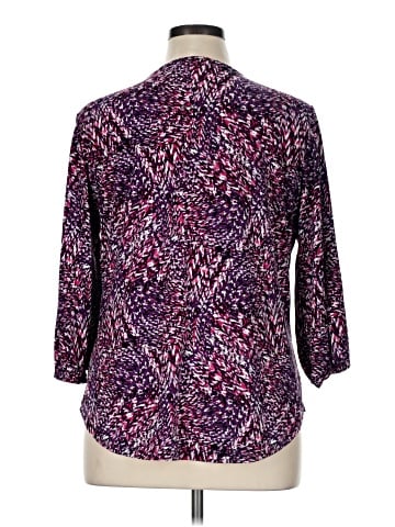Liz Claiborne 3/4 Sleeve Blouse (view 2)
