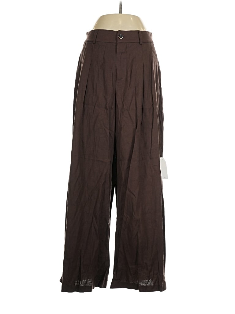 Universal Standard Linen Pants In Brown