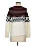 BB Dakota Chevron-herringbone Ivory Pullover Sweater Size XS - photo 1