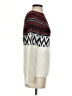 BB Dakota Chevron-herringbone Ivory Pullover Sweater Size XS - photo 4