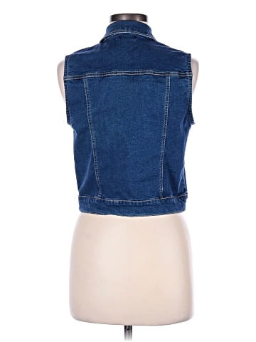 Chocolate Denim Vest (view 2)