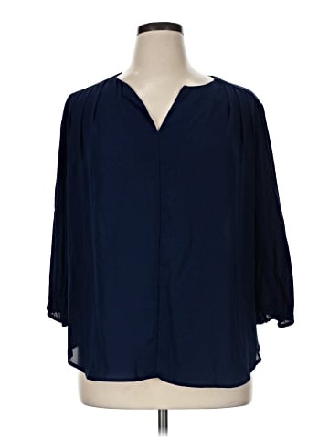 Pleione 3/4 Sleeve Blouse (view 1)