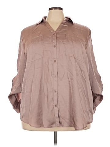 Maurices 3/4 Sleeve Blouse (view 1)