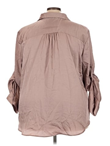 Maurices 3/4 Sleeve Blouse (view 2)