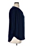 Pleione 100% Polyester Blue 3/4 Sleeve Blouse Size XL - photo 4