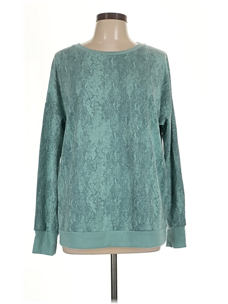 Pre-owned Mondetta Sweatshirt In Teal