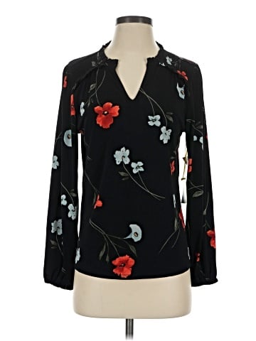 CeCe Long Sleeve Blouse (view 1)