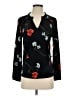 CeCe Black Long Sleeve Blouse Size S - photo 1