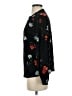 CeCe Black Long Sleeve Blouse Size S - photo 5