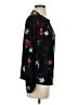 CeCe Black Long Sleeve Blouse Size S - photo 4