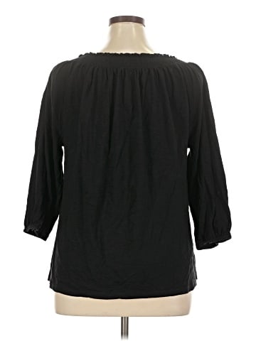 Talbots 3/4 Sleeve Blouse (view 2)