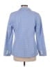 Talbots Checkered-gingham Blue Blazer Size 8 - photo 2