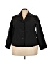 Chelsea Studio 100% Polyester Black Blazer Size 22 - photo 1