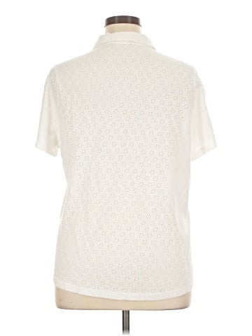 Lands' End Short Sleeve Blouse (view 2)
