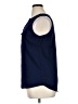 Monteau 100% Polyester Blue Sleeveless Blouse Size XL - photo 5
