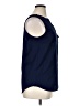 Monteau 100% Polyester Blue Sleeveless Blouse Size XL - photo 4
