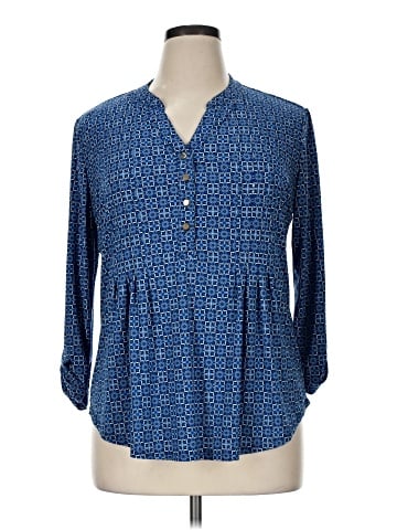 Westport 3/4 Sleeve Blouse (view 1)