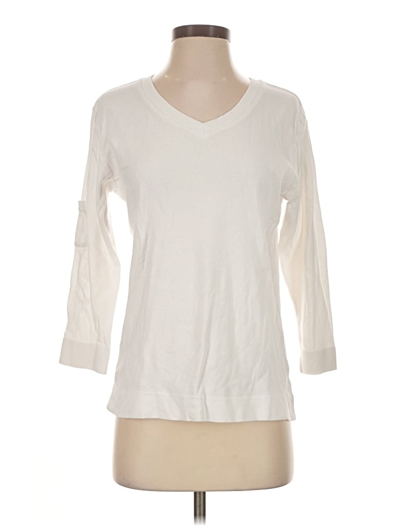 Pre-owned Fresh Produce 3/4 Sleeve T-shirt In Ivory