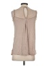Maurices 100% Polyester Tan Sleeveless Blouse Size S - photo 2