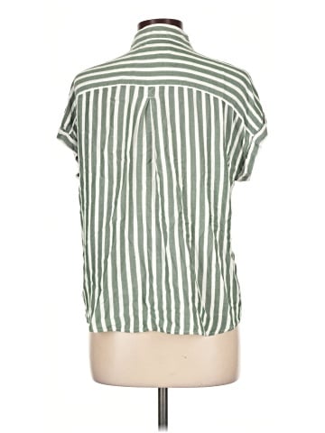 Cosmic Blue Love Short Sleeve Blouse (view 2)