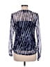 DKNY Blue Long Sleeve Blouse Size M - photo 2
