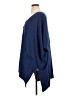 Susan Graver Blue Poncho Size 1X - photo 5