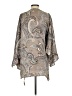 Umgee 100% Polyester Gray Kimono Size S - photo 2