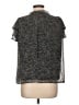Gilli 100% Polyester Black Short Sleeve Blouse Size L - photo 2
