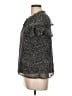Gilli 100% Polyester Black Short Sleeve Blouse Size L - photo 5