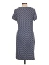 Talbots Argyle Blue Casual Dress Size L - photo 2