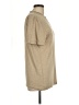 GAIAM Solid Tan Short Sleeve Turtleneck Size M - photo 4