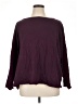 Eileen Fisher 100% Cotton Burgundy Pullover Sweater Size 1X - photo 1