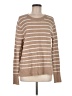 J.Crew Factory Store Stripes Tan Pullover Sweater Size M - photo 1