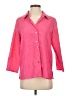 White Stag 100% Polyester Pink 3/4 Sleeve Blouse Size M - photo 1