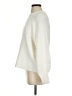 Line & Dot Solid Ivory Pullover Sweater Size S - photo 5