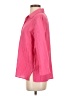 White Stag 100% Polyester Pink 3/4 Sleeve Blouse Size M - photo 5