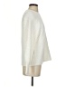Line & Dot Solid Ivory Pullover Sweater Size S - photo 4