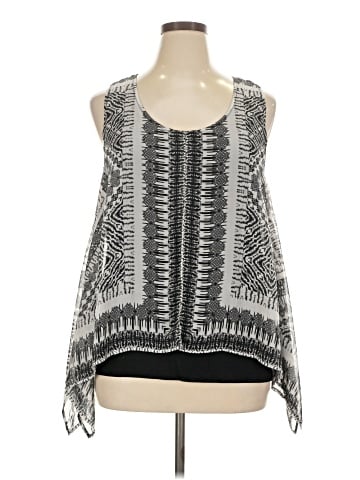 AB Studio Sleeveless Blouse (view 1)