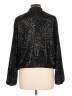 Ann Taylor LOFT Metallic Black Jacket Size L - photo 2