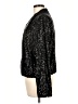 Ann Taylor LOFT Metallic Black Jacket Size L - photo 5