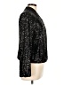 Ann Taylor LOFT Metallic Black Jacket Size L - photo 4