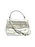 MICHAEL Michael Kors Metallic Silver Satchel One size - photo 1