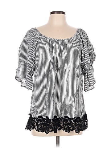 Absolutely Famous 3/4 Sleeve Blouse (view 1)
