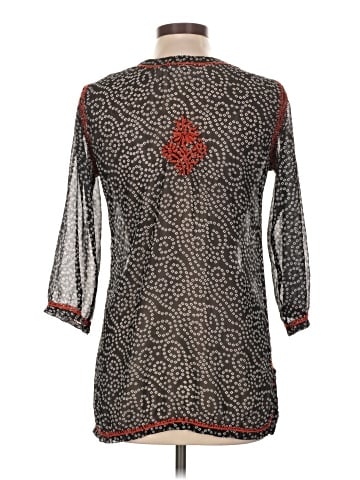 Gretchen Scott Designs 3/4 Sleeve Blouse (view 2)