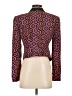 Ark & Co. 100% Polyester Print Purple Blazer Size S - photo 2