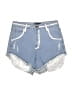 Lipstick Blue Denim Shorts Size L - photo 1