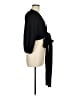 Bebe Black 3/4 Sleeve Blouse Size M - photo 4
