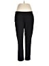 Saint + Sofia Solid Black Active Pants Size 12 - photo 1