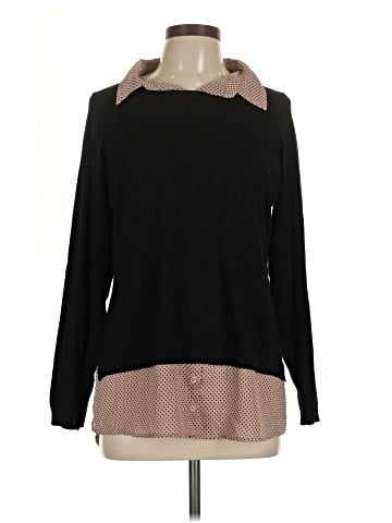 Adrianna Papell Long Sleeve Blouse (view 1)