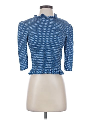 Sandro 3/4 Sleeve Blouse (view 1)